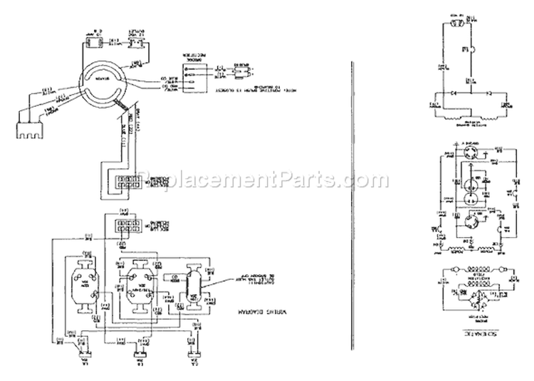 Page E Diagram and Parts List for 9085-4  Briggs and Stratton Generator